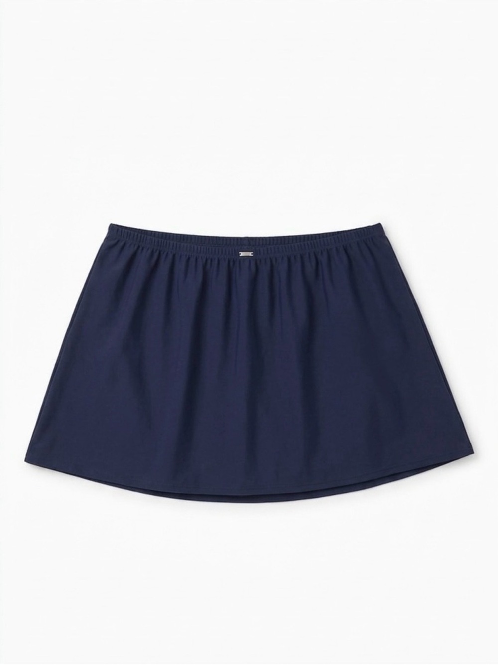 Krista Navy Blue Plus Size Swim Skirt Skort Bottom 1X